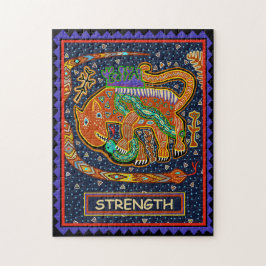 QUEBRA-CABEÇA CARTÃO DE DESTINO - FORÇA