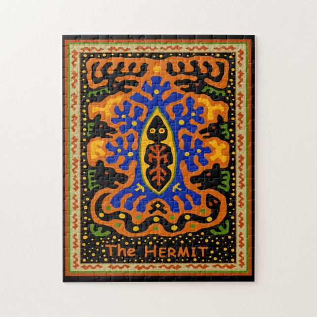 QUEBRA-CABEÇA CARTÃO DE DESTINO - O HERMIT (Vertical)