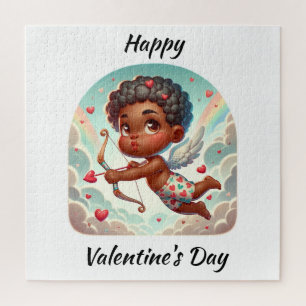 Quebra-cabeça Cartão de Dia de os namorados Cupido