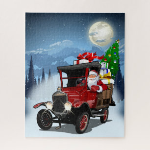 Quebra-cabeça Cartão de Natal de Saudação