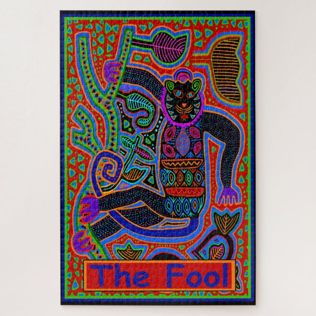 Quebra-cabeça Cartão de Tarô - O PÉ (Vertical)