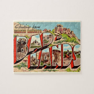 Quebra-cabeça Cartão postal 8x10 de The Badlands