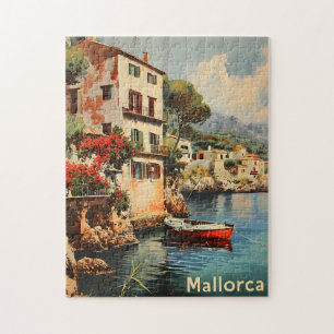 Quebra-cabeça Cartão postal de Charm Costal Mallorcan