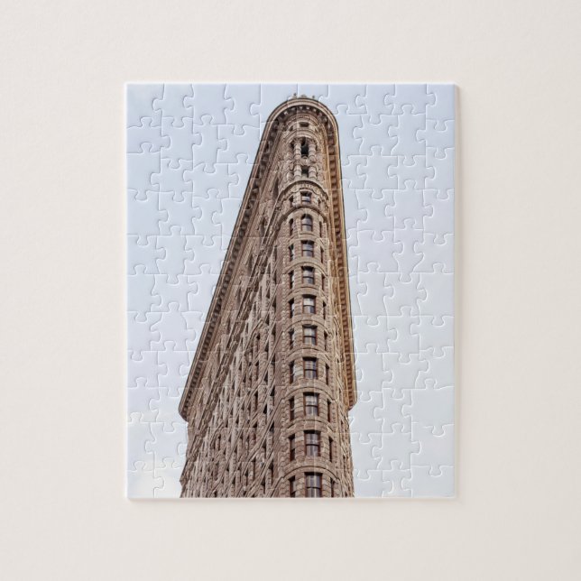 Quebra-cabeça Cartão postal de construção flatiron (Vertical)
