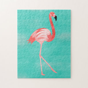 Quebra-cabeça Cartão postal Flamingo Bird