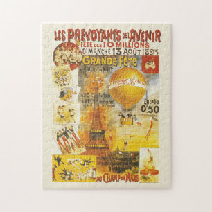 Quebra-cabeça Cartaz da Grande Feira de Antiguidades de Paris