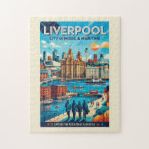Cartaz de Viagem de Liverpool