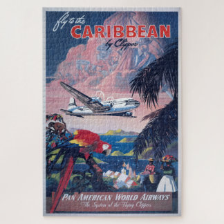 Quebra-cabeça Cartaz de Viagem Personalizado PUZZLE Pan American