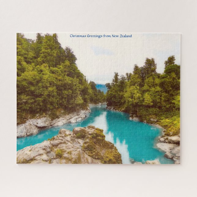 Quebra-cabeça Cartões de natal da Nova Zelândia (Horizontal)