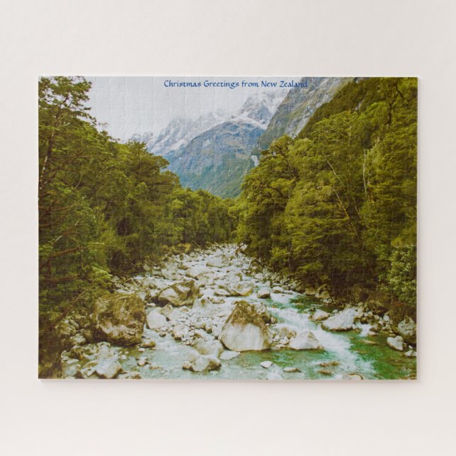 Quebra-cabeça Cartões de natal da Nova Zelândia (Horizontal)