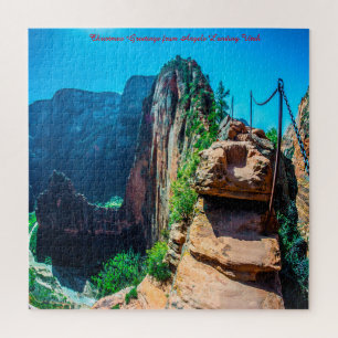 Quebra-cabeça Cartões de natal de Angels Landing Utah