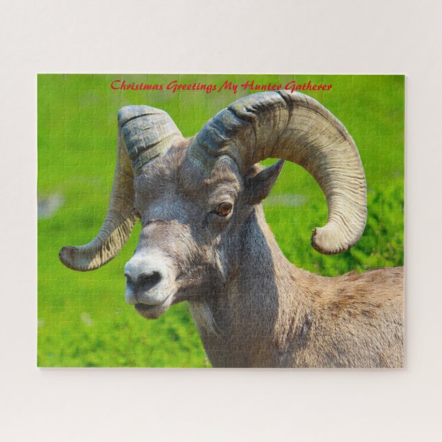 Quebra-cabeça Cartões de natal Meu Coletor de Caça (Horizontal)