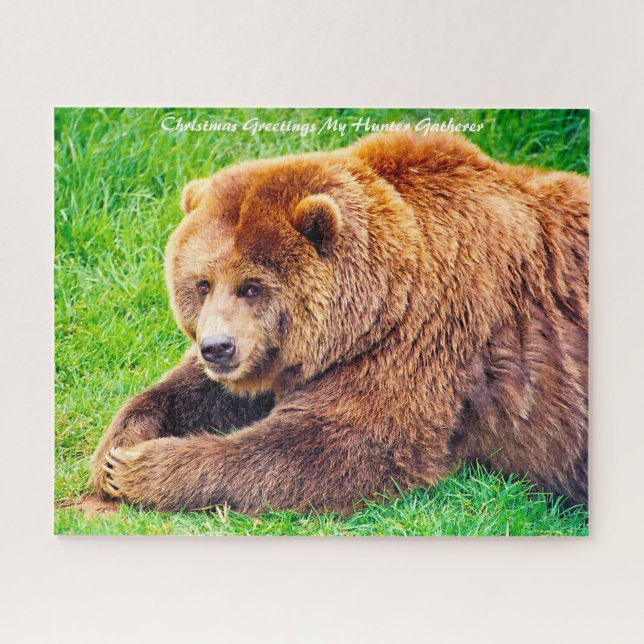 Quebra-cabeça Cartões de natal Meu Coletor de Caça (Horizontal)