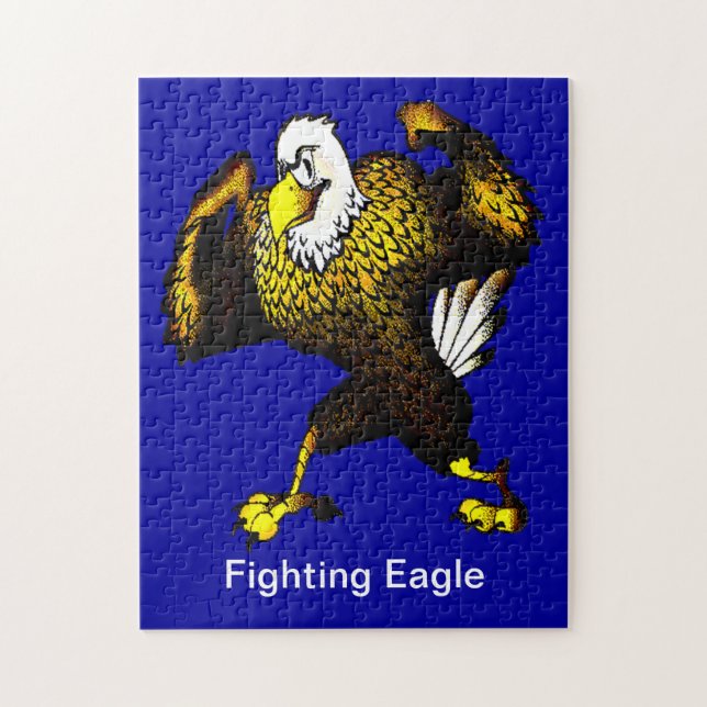 Quebra-cabeça Cartoon Fighting Eagle (Vertical)