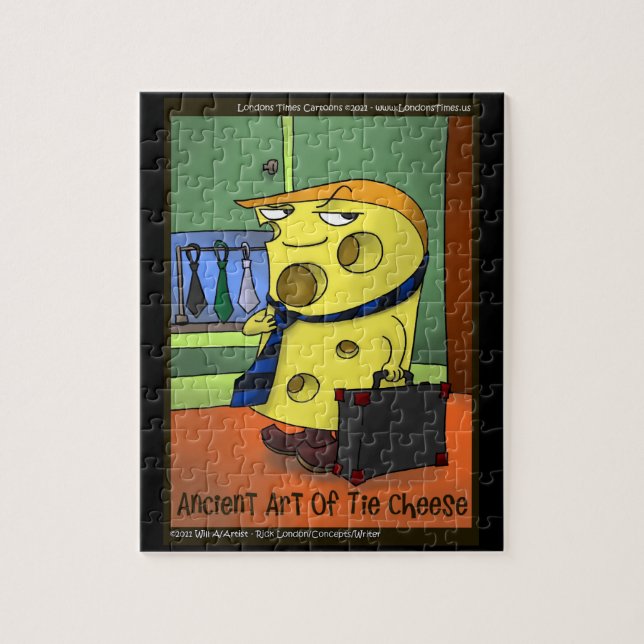 Quebra-cabeça Cartoons do London Times Tai Chi Engraçado Quebra- (Vertical)