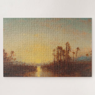 Quebra-cabeça Cartum, Coucher De Soleil - Félix Ziem