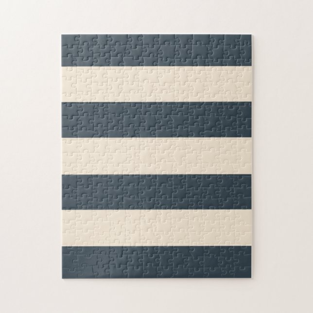 Quebra-cabeça Carvão e tiras brancas antigas (Vertical)