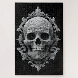 Quebra-cabeça Carved Skull