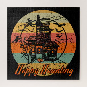 Quebra-cabeça Casa assombrada do Halloween
