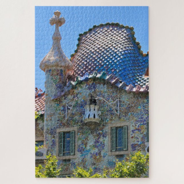 Quebra-cabeça Casa Batllo, Barcelona, Espanha (Vertical)
