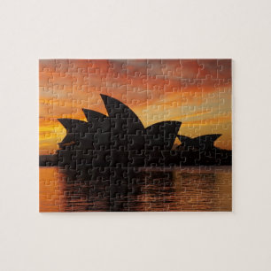 Quebra-cabeça Casa da Ópera de Sydney ao Amanhecer, Sydney, Nova