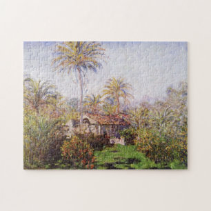 Quebra-cabeça Casa de jardineiro em Bordighera Monet Fine Art