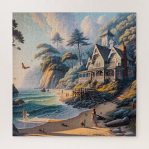 Casa de Praia Retiro à Beira-Mar Vista para o Ocea