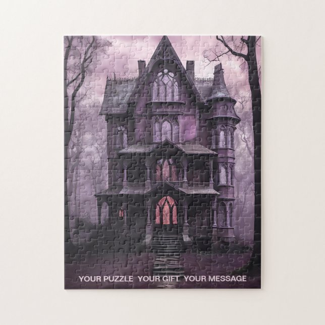 Quebra-cabeça Casa de sombras e elegância  (Vertical)