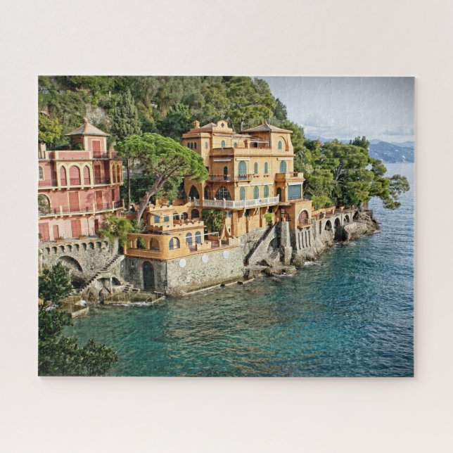 Quebra-cabeça Casa de Verão Italiana - 16x20 - 520 pcs. (Horizontal)