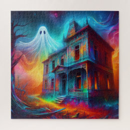Quebra-cabeça Casa Fantasma e Assombrada