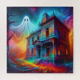 Quebra-cabeça Casa Fantasma e Assombrada