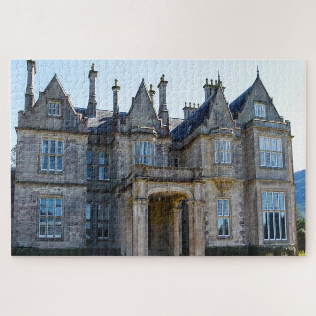 Quebra-cabeça Casa Muckross Killarney Irlanda. (Horizontal)