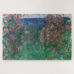 Quebra-cabeça Casa nos Rosas, Monet