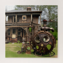 Casa Steampunk e Alienígena
