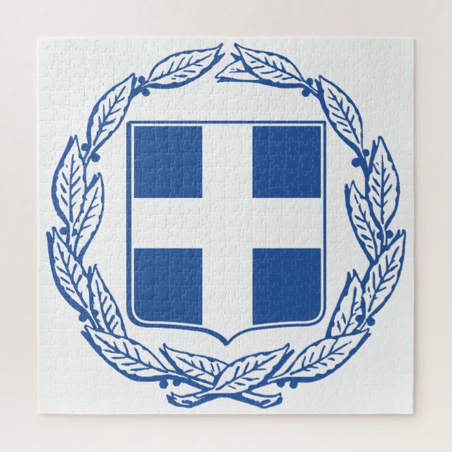 Quebra-cabeça Casaco de armas da Grécia (Vertical)
