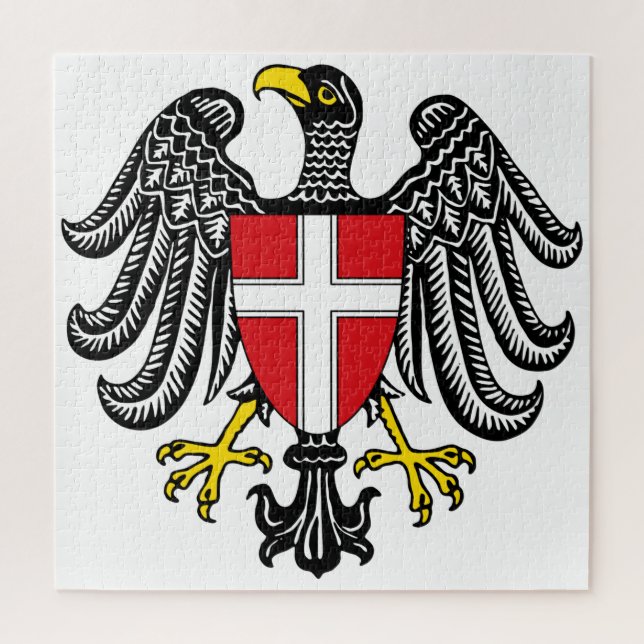 Quebra-cabeça Casaco de Armas de Viena (Áustria) (Vertical)