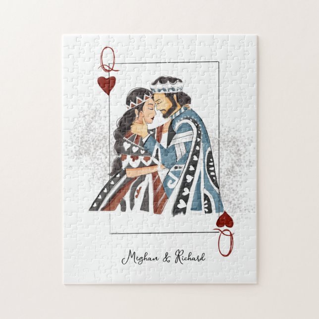 Quebra-cabeça Casal da rainha (Vertical)