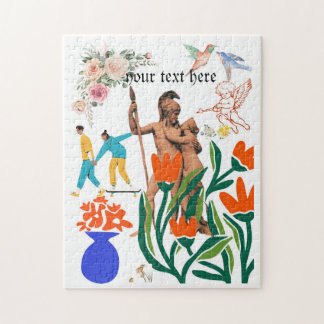 Quebra-cabeça casal dia de os namorados colorido