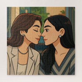 Quebra-cabeça Casal ENGLOt Thai GL: Engfa e Charlotte SML
