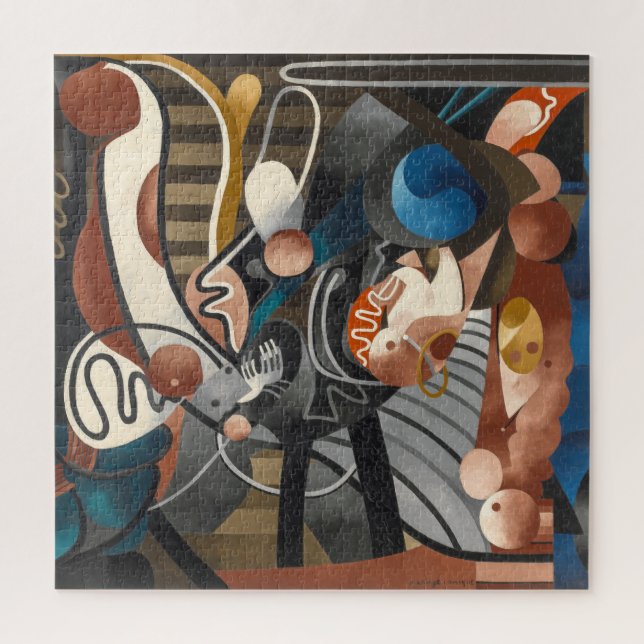 Quebra-cabeça Casamento Cômico | Francis Picabia | (Vertical)