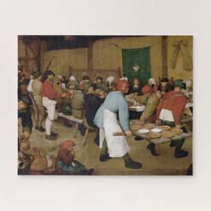 Quebra-cabeça Casamento do camponês por Pieter Bruegel a pessoa