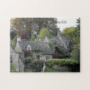 Quebra-cabeça Casas de campo na mais baixa chacina, Cotswolds