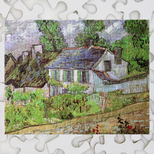 Quebra-cabeça Casas em Auvers por Vincent van Gogh