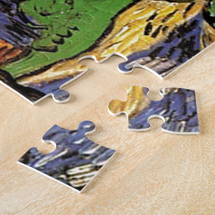Quebra-cabeça Casas em Auvers, Vincent van Gogh. Aldeia