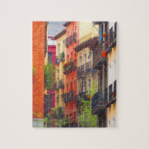 Quebra-cabeça Casas em Madrid