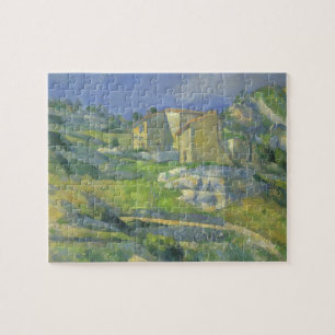 Quebra-cabeça Casas em Provença por Paul Cezanne, Arte Antiga