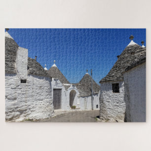 Quebra-cabeça Casas tradicionais do trulli em Alberobello,