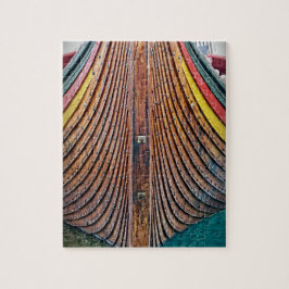 Quebra-cabeça Casca do navio de Viking - 8x10 - 110 PCes.