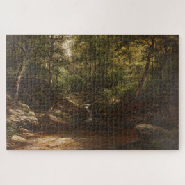 Quebra-cabeça Cascata na Floresta - George Hetzel