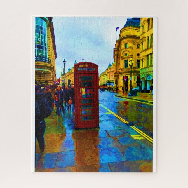 Quebra-cabeça Caseta Telefonica. (Vertical)